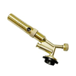 High Temperature Adjustable Flame Gun，Brass Copper Welding Blowtorch Portable Gas Burner for Brazing Soldering & Outdoor Cooking