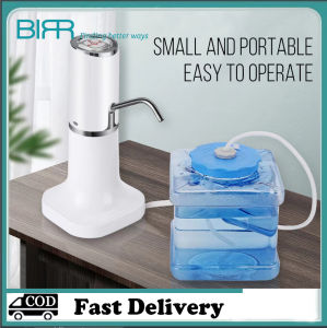 Water Dispenser Pump Bucket and Table Dual-purpose Electric Water Bottle Pump Smart Water Pump Wireless Quantitative Silent USB Electric Automatic Bottled Water Suction Device