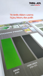 Cat Dasar Galvanis dan Aluminium Penta Etching Primer 1 Liter Anti Kelupas dan Karat 2 Komponen