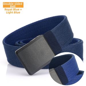 BURRA | Men Canvas Double-sided Plastic Buckle Belt