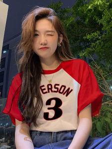 Pure Cotton Half Sleeve T-Shirt Women Summer New Loose Fit Shoulder Insert Design Sensation Small Audience Top