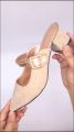 Perrieri Women Fashion Easy Slip-on & Glitter Heels Mules 63978 (Black/ Champagne). 
