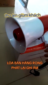 Loa phóng thanh cầm tay 918L công suất lớn âm thanh rõ nét pin sạc Bluetooth tiện lợi ( 1 Pin )