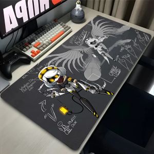 Mouse Pad Laptop Anime Gamer Cool Mousepad Office PC Murder Uzi N V J HD Print Keyboard Pad Drones Gaming Accessories Desk Mat