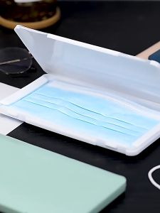 ALX Malaysia Dustproof Mask Storage Box Multifunctional Tissue Storage Case for Face Cover Kotak Menyimpan Mask 防尘面罩收纳盒