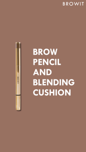 Browit Brow Pencil And Blending Cushion 0.16+0.45g