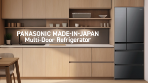 Panasonic Premium Made in Japan MIJ 6-Door Refrigerator NR-F603GT-WS [CV Eligible]