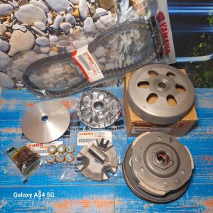 Paketan komplit cvt 2ph pully assy rumah roller assy kipas roller vanbelt yamaha mio m3 soul gt 125