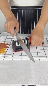 Dụng Cụ Mài Dao Siêu Tốc 3 Khe giúp mài dao nhanh lẹ