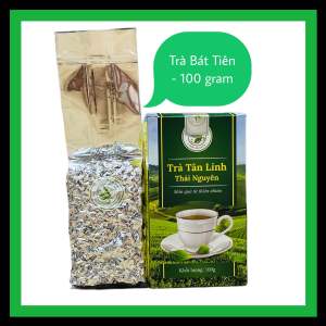 Trà Thái Nguyên Tân Linh - Chè Bát Tiên trồng tại Thái Nguyên chè mộc nguyên bản giống vị trà Đài Loan Gói 100G