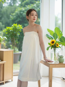 Đồ Tắm Hở Lưng Mỏng Mặc Ở Nhà Quần Áo Tắm Mùa Hè Cho Nữ Khách Trang Phục Ngủ Chống Ánh Sáng Không Đáng Tin Cậy Phụ Kiện Spa