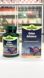 Viên uống bổ sung Canxi Magne Kẽm D3 K2 hỗ trợ xương khớp Osteo Advance (Chai 60 viên)