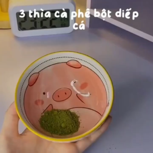 Mặt Nạ Rau Diếp Cá Bột Đắp Mặt Giảm Mụn Trắng Da Mờ Thâm Sấy Lạnh Thiên Nhiên Nguyên Chất Handmade