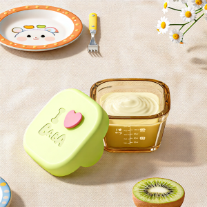XINGYOU | Baby Food Bowl Steaming Storage Freshness Glass Newborn