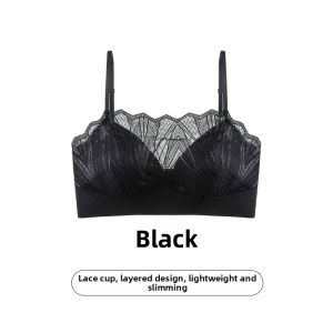 GRACEWELL | Elegant Wire-free Thin Side-smoothing Straps Bra