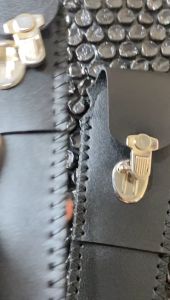 sarung kulit untuk pipa panjang 15 dan 16cm bahan kulit asli warna hitam