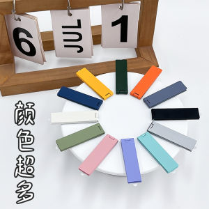 Mobile Phone Foldable Bracket Lightweight Creative Invisible Metal Bracket Mini Adhesive Ultra-Thin Texture Cartoon Cute Fun Pure Color Student Desktop Young Adult Convenient Neutral Popular Simple and Convenient