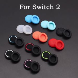 10PC Switch 2 Silicone Rubber Thumb Grip Caps Replacement Joystick Cap Protectors Compatible Switch 2 Joycon Controller