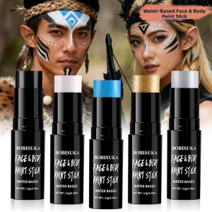 BOBISUKA | Water-based Face Paint Stick Easy to Wash Halloween Effects
