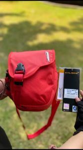 Tas Selempang Pria Kalibre Auriga 03 Travel Pouch Red 3L 921512600/921512 600