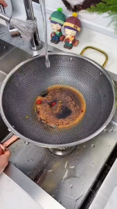 Stainless Steel Pot Cleaning Dish Brush Kitchen Grease Removal Brush Cookware Scrubber Long Handle Berus Periuk Kuali Berus Pembersih Periuk Keluli Tahan Karat / Berus Tanggalan Minyak Dapur / Berus Pencuci Peralatan Memasak 不锈钢锅具清洁刷长柄厨房去油污刷/厨具刷