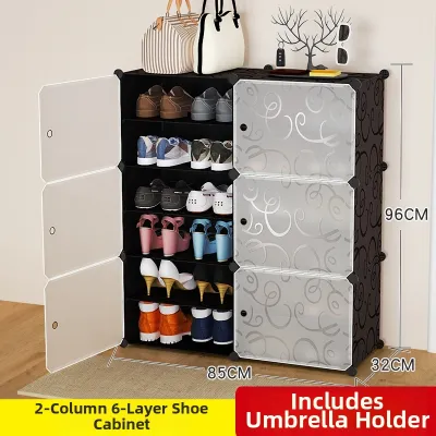 Economic Outdoor Indoor Dustproof Multi-layer Shoe Rack Simple Design Entrance Hall Corridor Attractive Shoe Cabinet Home Use