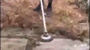 Lưỡi cắt cỏ tận gốc sợi thép bền chắc