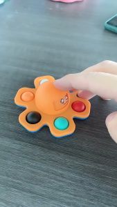 Octopus Fidget Spinner Face-changing Fun Bubble Toy