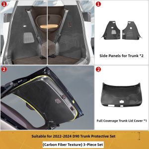 XIAOSU | Carbon Fiber Scratch Protection Trim Panels