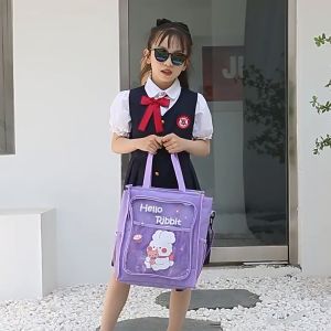 Tas Anak Kursus Tas Sekolah Tas Jinjing Bisa Backpack Selempang KJ243