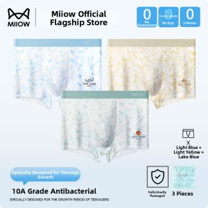 MiiOW | Teenage Boy Cotton Boxer Shorts