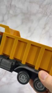 Remote Dump Truck Control Car Toy For Children Simulation Wireless Semi-Trailer Tractor Heavy Duty Vehicle Model
