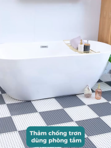 Thảm nhựa trải sàn nhà tắm chống trơn NAGO thảm nhựa trải lót sàn nhà vệ sinh nhà bếp ban công.