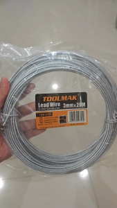 TOOLMAK Pancingan Kabel 20M Kabel Timah Lead wire TMK19720