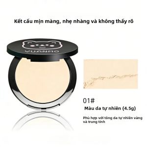 Phấn Phủ Dạng Nén Tự Nhiên Kiềm Dầu Làm Sáng Da Che Khuyết Điểm Trang Điểm Trong Suốt