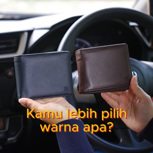 Heima Griffin Dompet Pria Lipat Tiga – Kulit Sintetis Premium 10 Slot Kartu 2 Slot Uang Desain Elegan & Tahan Air – Warna Hitam & Cokelat – Dompet Fashion Pria Buatan Lokal Indonesia