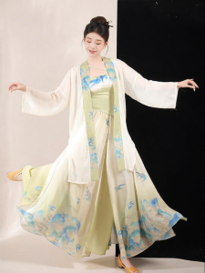 LEAF DANCE | Trang Phục Múa Tập Biểu Diễn Phong Cách Trung Quốc Truyền Thống