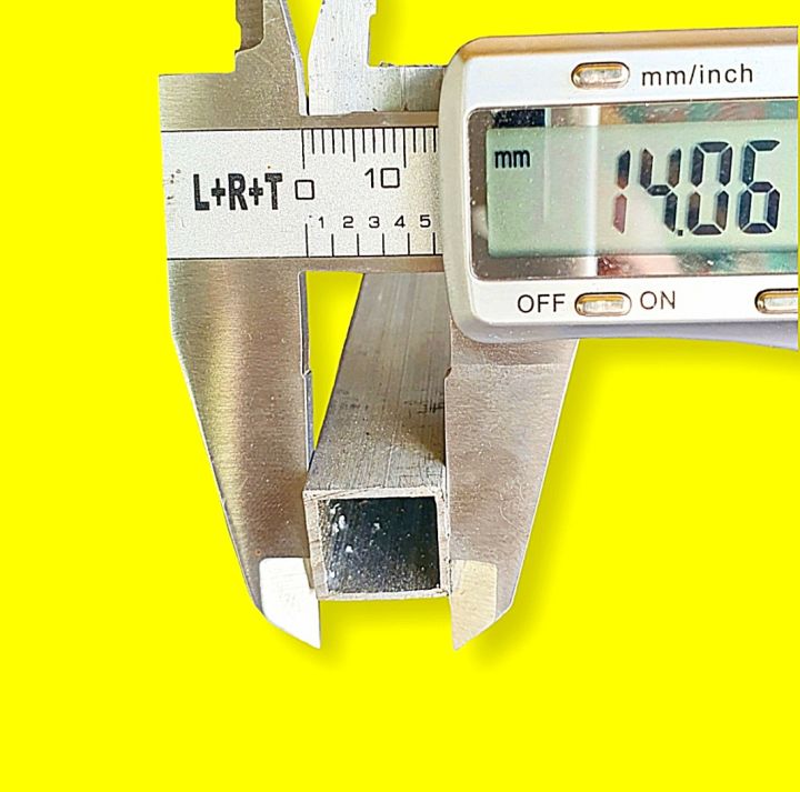Hộp Nhôm 14 x 14 x dầy 1.0 li / Dài 1 m + 1 m 50 + 2 m / NHÔM CHẤT - BỀ ...