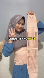 Kereton 3 IN 1 Korset Stagen: Solusi Pelangsing Perut Pasca Melahirkan