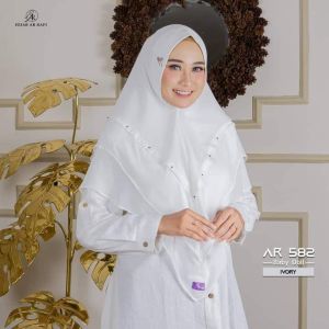 Jilbab hijab kerudung bergo krudung wanita dewasa khimar 3 layer instan terbaru new terlaris terkini kekinian murah viral 2022 Arrafi AR 582 adem mudah di bentuk cantik pet antem bahan baby dool halus ori premium cantik bayar di tempat COD gratis ongkir