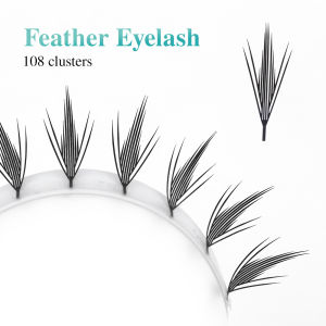 Lashtalk Air Spire Feather Anime Eyelash Extensions Natural Lightweight Manga Fairy Premade Fans Anime Fake Lashes Makeup Tool