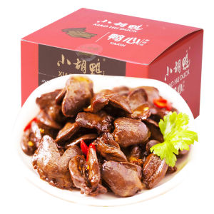 XIAO HU DUCK | Spicy Duck Heart Snacks for Watching TV 288g