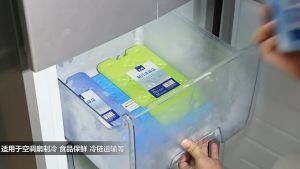 Ice Pack Cooling Container Reusable Keeps Food Fresh Refrigeration Ice Crystal Box Blue Gel Ice Pack