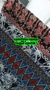 KAIN BATIK SIAP JAHIT MURAH &入KUALITI TINGGI 1.8 Meter Sesuai Untuk BajuRaya & JAHITAN Dalam Malaysia