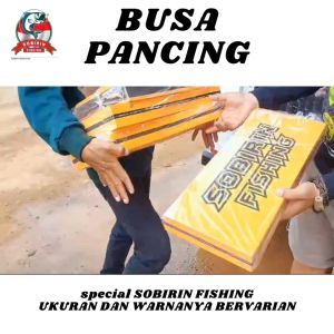 Busa Spon mata kail tempat rangkaian mata kail jumbo tebal