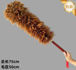 True Feather Duster Dust Sweeping For Home Retractable Lint-Free Car Cleaning Cleaning Anti-Static Dust Removal Duster