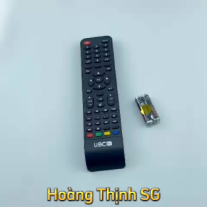 Remote điều khiển tivi UBC Mã 01 remote điều khiển TV UBC - Tặng kèm Pin-T&U Remote