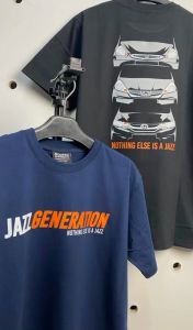 Kaos Baju Otomotif Pria Honda Jazz Generation Nothing Else