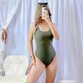 sando bodysuit knitted women's knitted body suit One piece bodysuit fits small to semi large. 