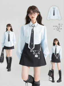 KEIKO | Áo Sơ Mi Dài Tay Form Rộng Thoáng Mát